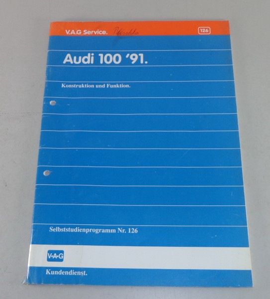 SSP 126 Audi 100 C4 ab 1994 Selbstudienprogramm Konstruktion und Funktion