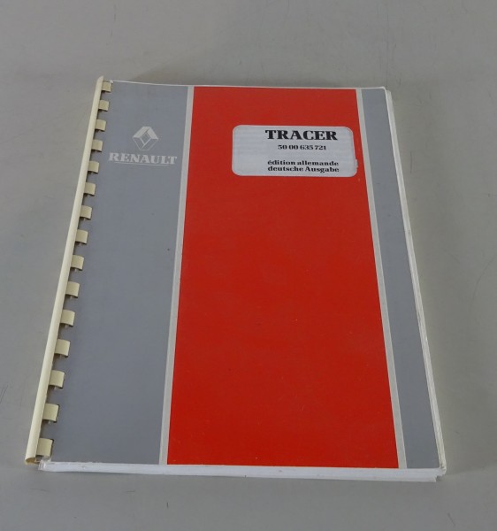 Betriebsanleitung / Handbuch Renault LKW Tracer Stand 09/1993