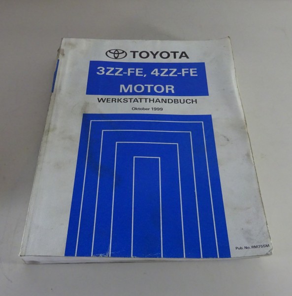 Werkstatthandbuch Toyota Motor 3ZZ-FE / 4ZZ-FE für Corolla E11 von 10/1999