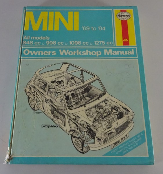 Reparaturanleitung - Haynes | Mini All Models | English | Model Year 1969 - 1984