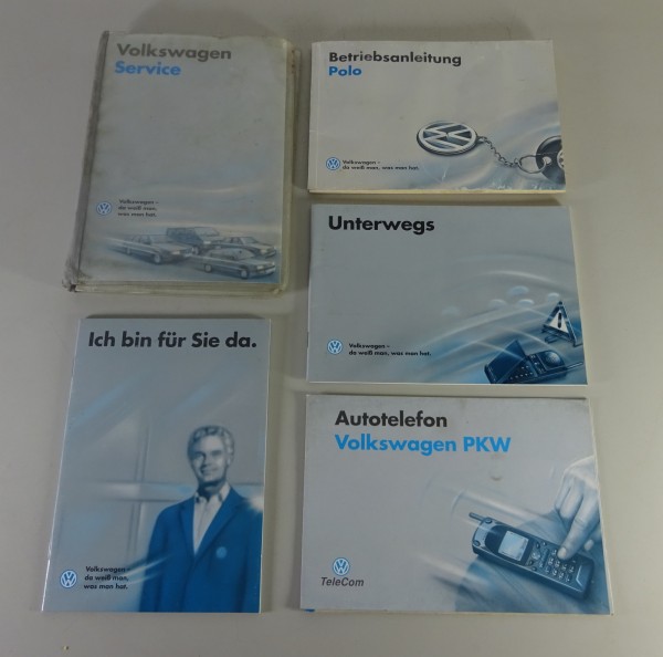 Bordmappe + Betriebsanleitung VW Polo 6N Stand 01/1995