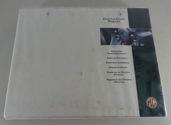 Werkstatthandbuch / Elektrische Schaltpläne MG F Roadster Stand 1995