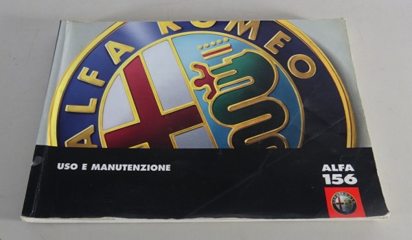 Uso e Manutenzione / Betriebsanleitung Alfa Romeo 156 Stand 06/1998