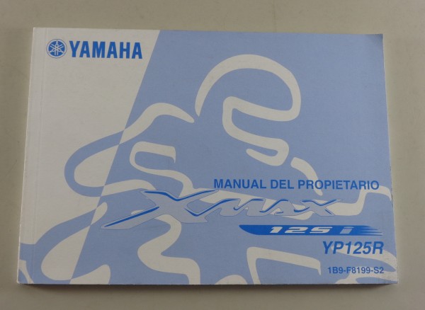 Manual del Propietario Yamaha XMAX 125i Typ YP125R from 11/2007