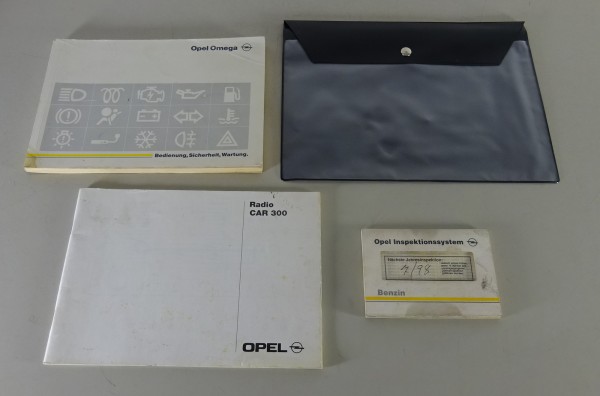 Bordmappe + Betriebsanleitung / Bedienungsanleitung Opel Omega B Stand 06/1996