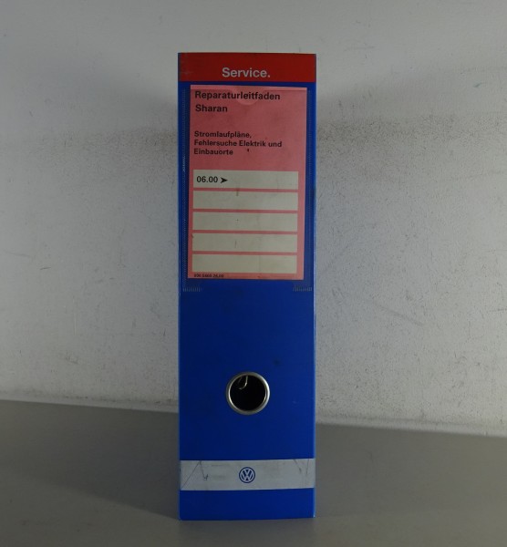 Werkstatthandbuch Elektrik Schaltpläne VW Sharan I inkl. 2,8 ltr V6 ab 06/2000