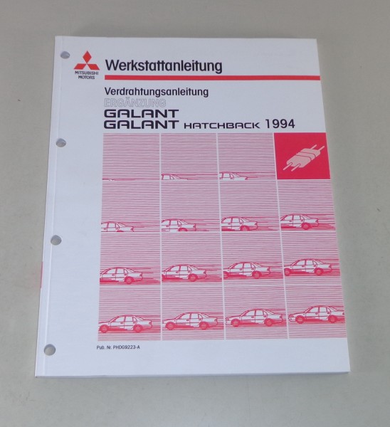 Werkstatthandbuch Mitsubishi Galant E 50 Nachtrag Elektrik Schaltpläne ab 1994