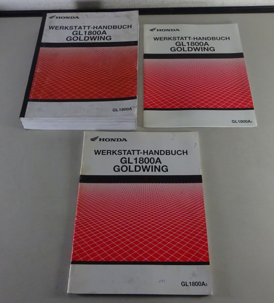 Werkstatthandbuch + 2 Nachträge Honda GL 1800 / A Goldwing Stand 2011
