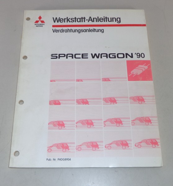 Werkstatthandbuch Mitsubishi Space Wagon Elektrik Schaltpläne Mj. 1990