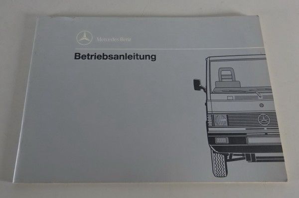 Betriebsanleitung / Handbuch Mercedes Benz Transporter MB 100 D Stand 04/1990