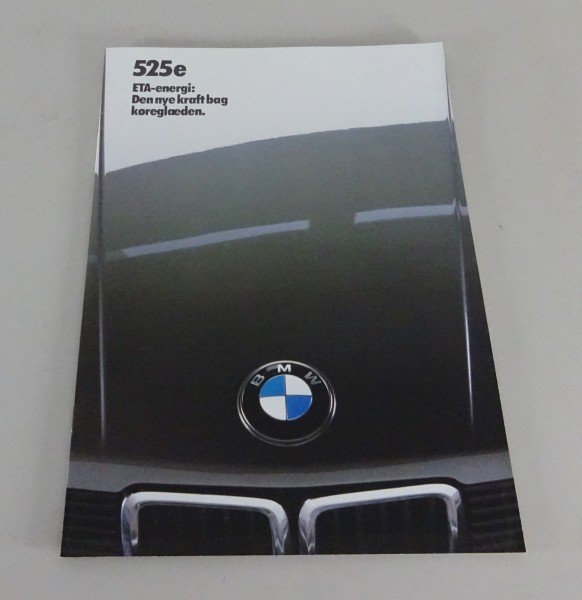 Brochure BMW 5er E28 525e udgave 01/1983