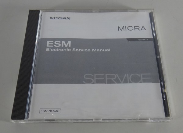 Werkstatthandbuch auf CD Nissan Micra Typ K12 Stand 12/2002