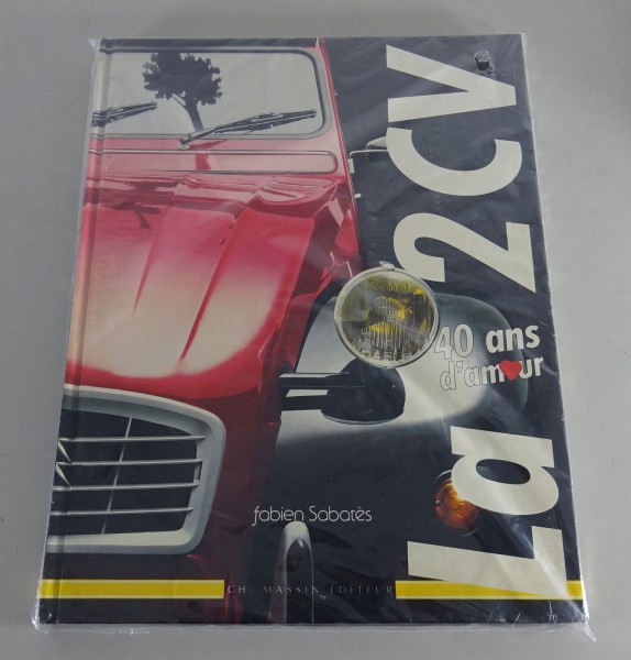 Livre illustré Citroën 2 CV "Le canard - une histoire d'amour de 40 ans"