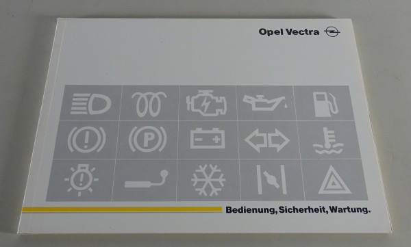 Betriebsanleitung / Handbuch Opel Vectra A von 12/1988