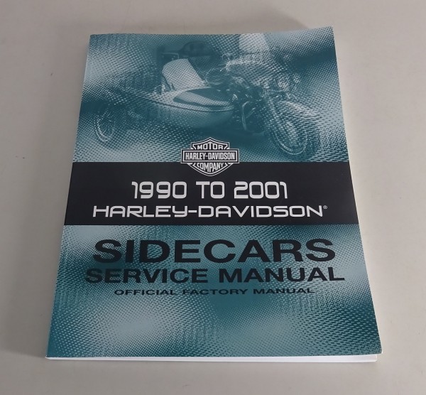 Workshop manual Harley Davidson Sidecars TLE-U / TLE / RLE 90'-01' from 10/2000