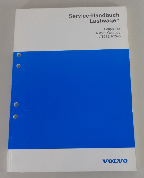 Werkstatthandbuch Volvo LKW Automatik Getriebe AT543 / AT545 von 1992