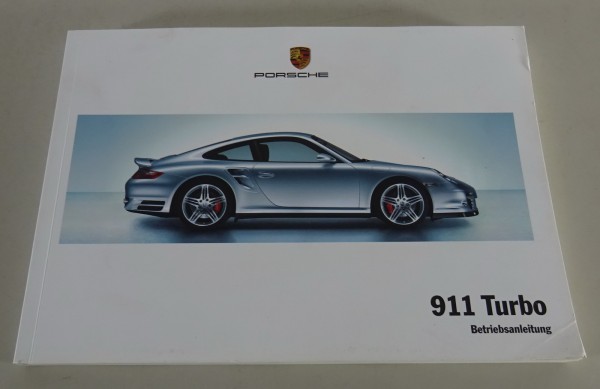 Betriebsanleitung / Handbuch Porsche 911 Turbo Typ 997 Modelljahr 2009