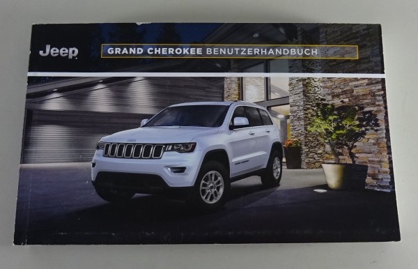 Betriebsanleitung / Handbuch Jeep Grand Cherokee SUV Typ WL Stand 2018