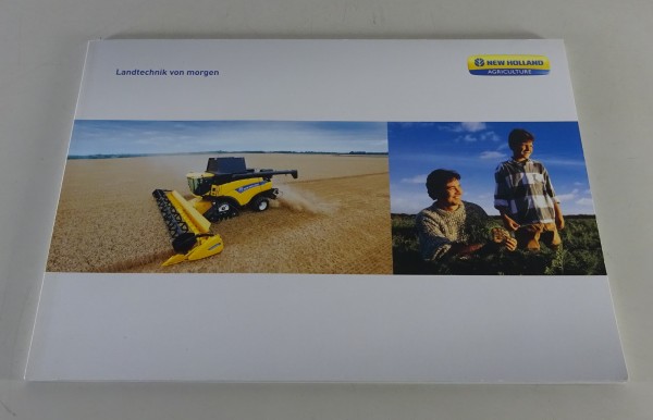 Programmübersicht New Holland Traktoren / Ballenpressen / Mähdrescher v. 2012