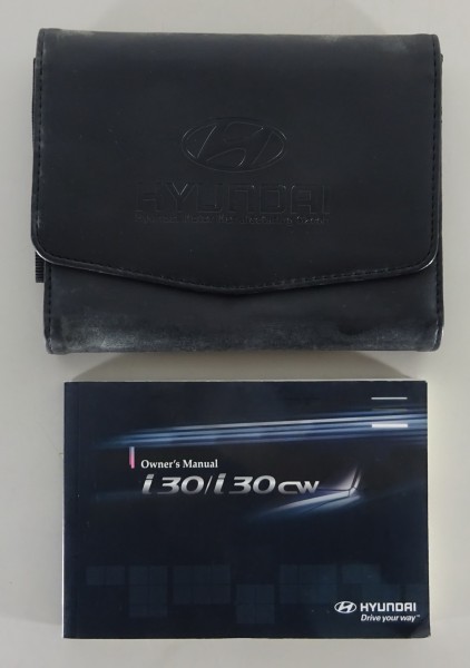 Owner's Manual / handbook + Wallet Hyundai i30 / i30 cw from 2009