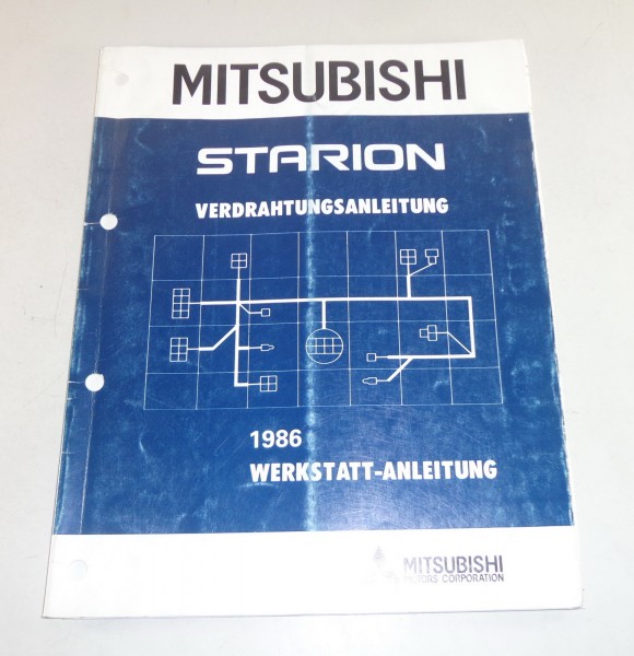 Werkstatthandbuch Mitsubishi Starion Elektrik Schaltpläne1986 Stand 11/1985