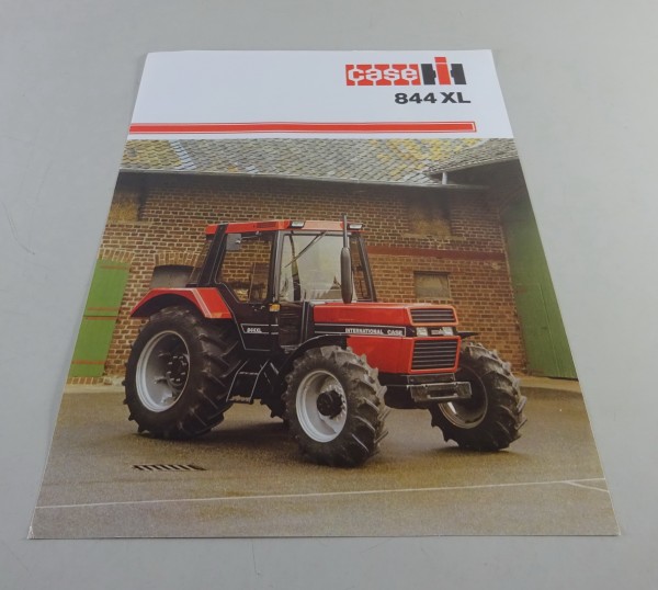 Prospektblatt / Datenblatt Case IH Traktor 844 XL Allrad