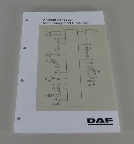 Werkstatthandbuch DAF Motormanagement UPEC für 95XF Stand 11/1999