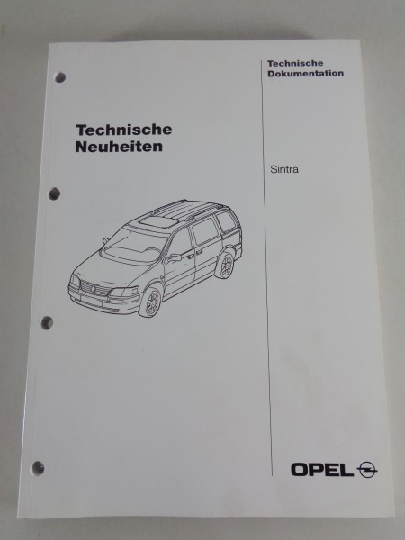 Fahrzeugvorstellung / Technische Neuheiten Opel Sintra Stand 09/1996