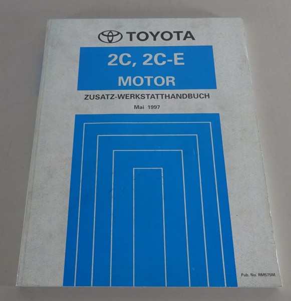 Werkstatthandbuch Toyota Corolla Motor Stand 05/1997