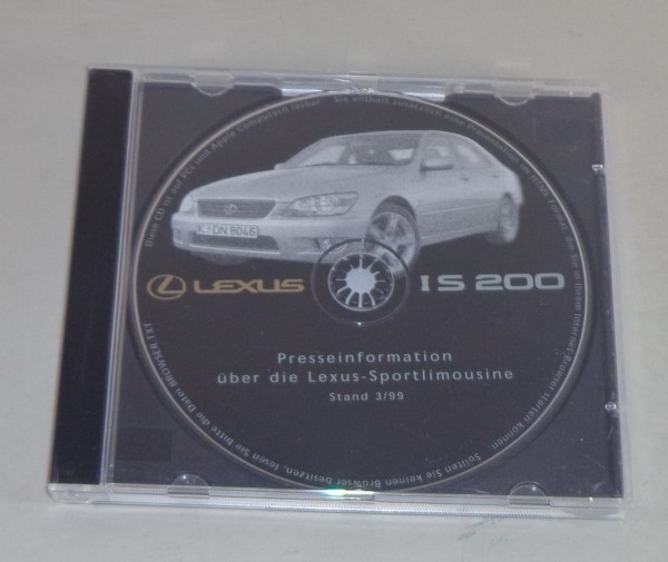 Presseinformationen / Pressefotos Lexus IS 200 Stand 03/1999