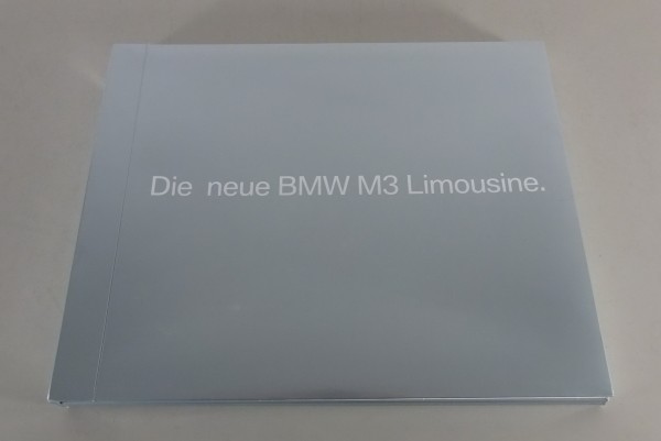 Pressemappe BMW M3 E90 Limousine Stand ca. 2008 / 2009