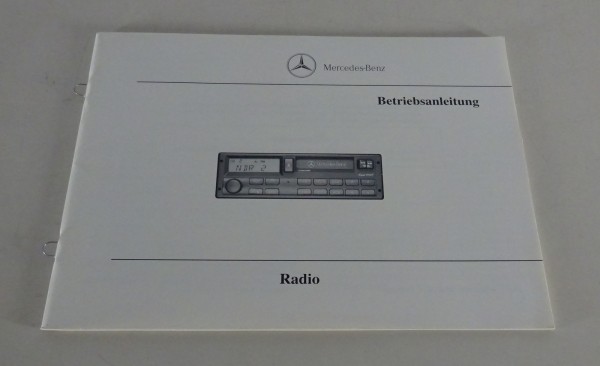 Betriebsanleitung / Handbuch Mercedes Benz Radio Sound 6024