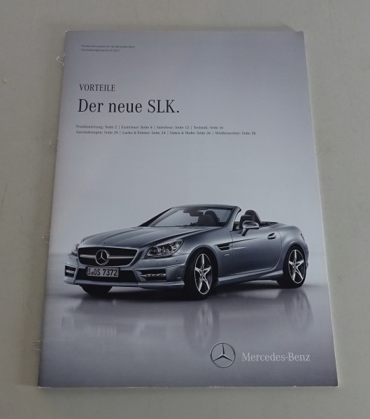 Produktinformationen "Vorteile" Mercedes-Benz SLK R 172 Stand 01/2011