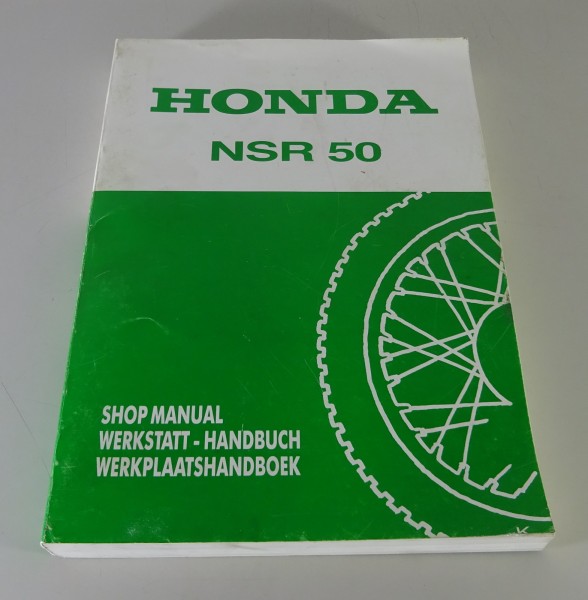 Werkstatthandbuch / Shop Manual Honda NSR 50 Typ AC08 Stand 1988
