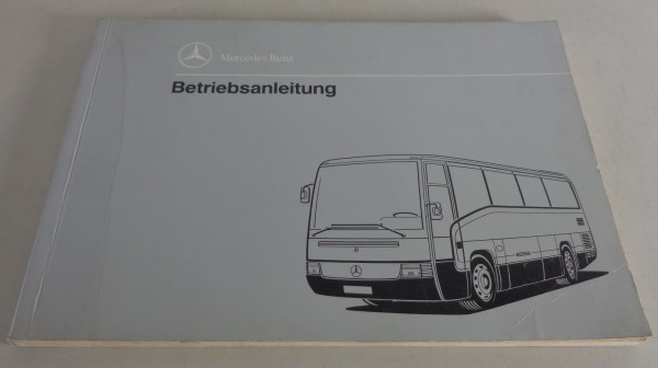 Betriebsanleitung / Handbuch Mercedes Benz Bus O 404 von 03/1992