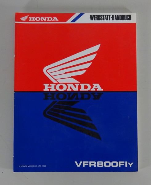 Werkstatthandbuch Ergänzung Honda VFR 800 FI Stand 02/1998