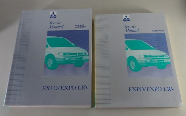 Workshop Manual / Service Manual Mitsubishi Expo / Expo LRV from 1992 - 1995