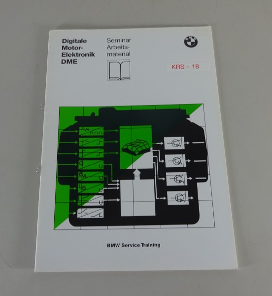 Schulungsunterlage / Seminar BMW Digitale Motor-Elektronik DME Stand 11/1994