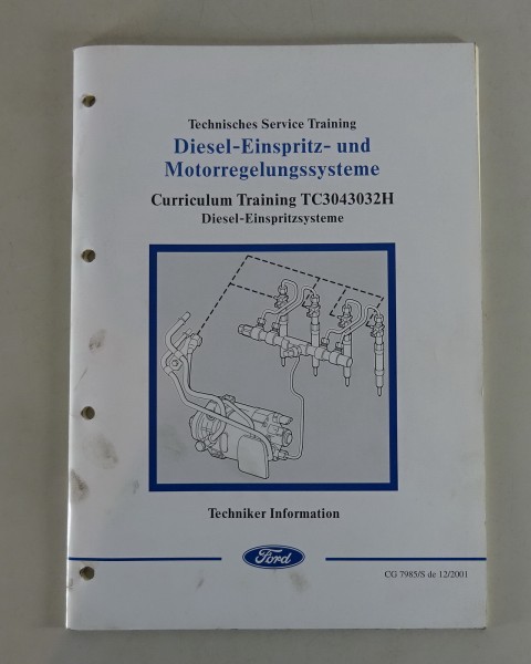 Technische Information Training Einführung Ford Focus Stand 12/2001