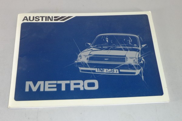 Handleiding / Betriebsanleitung Austin Metro + Morris Stand 1983