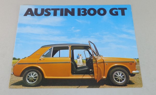 Prospekt / Brochure Austin 1300 GT Stand 10/1969