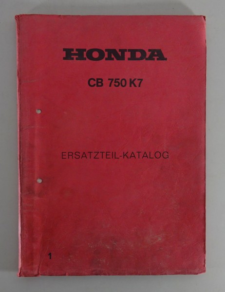 Teilekatalog / Ersatzteilkatalog Honda CB 750 K 7