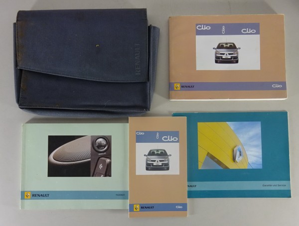 Bordmappe + Betriebsanleitung / Handbuch Renault Clio III Stand 02/2006
