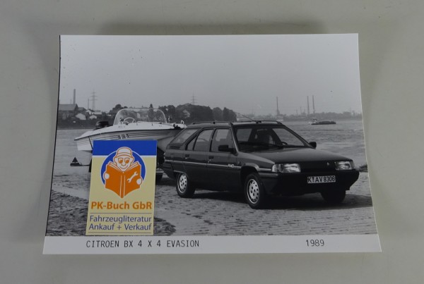 Pressefoto original Citroen BX 4x4 Evasion von 1989