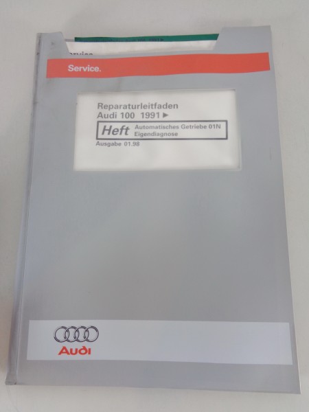 Werkstatthandbuch Audi A6 C4 Automatisches Getriebe 01N Eigendiagnose ab 1991