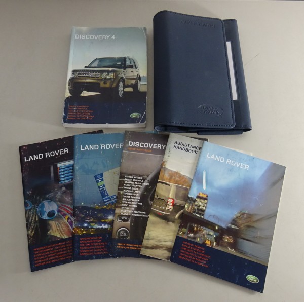 Owner's Manual + Wallet Land Rover Discovery 4 from 2009