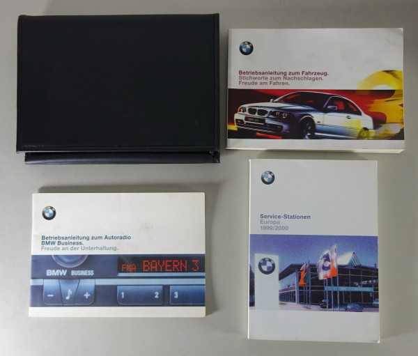 Bordmappe + Betriebsanleitung BMW 3er E46 Coupé 320 Ci - 328 Ci Stand 11/1998