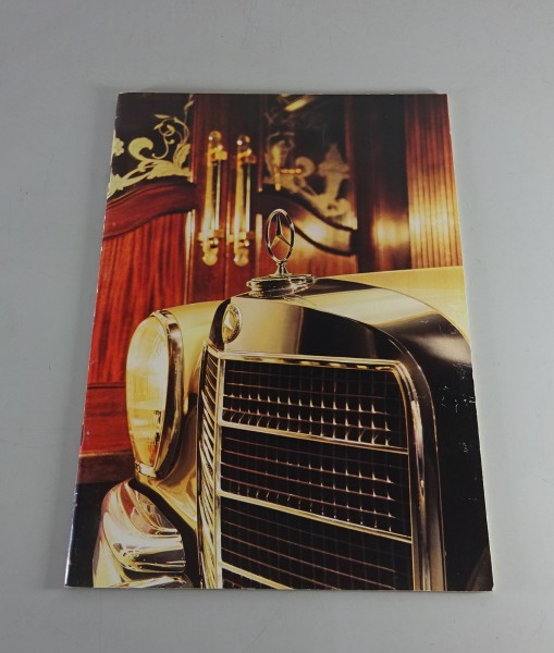 Prospekt / Broschüre Mercedes-Benz 600 | W100 Stand 12/1970