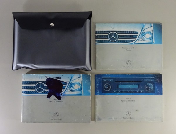 Wallet + Owner's Manual Mercedes-Benz Sprinter Type 906 LHD + RHD from 12/2005