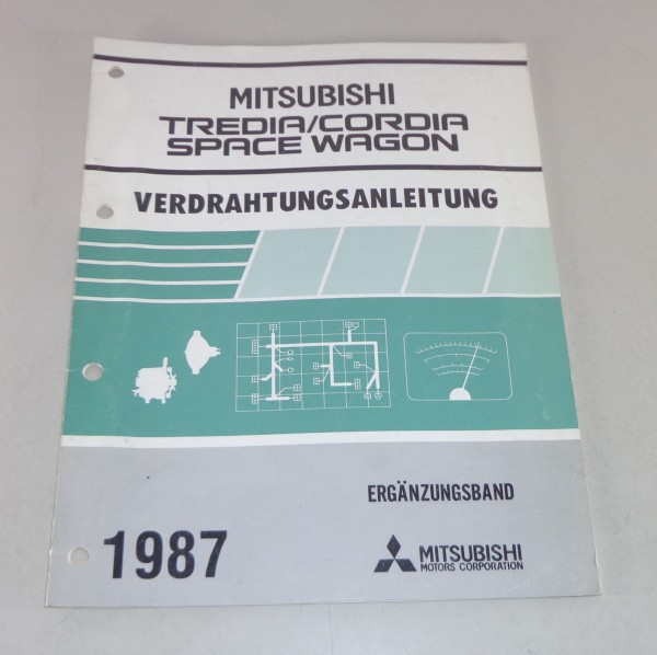 Werkstatthandbuch Mitsubishi Tredia / Cordia / Space Wagon Elektrik Baujahr 1995